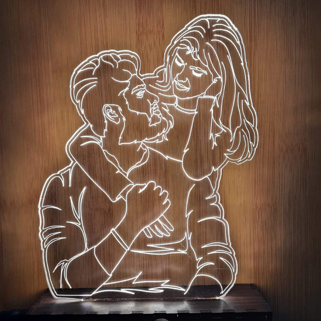 PREMIUM SKETCH ILLUSION LAMP