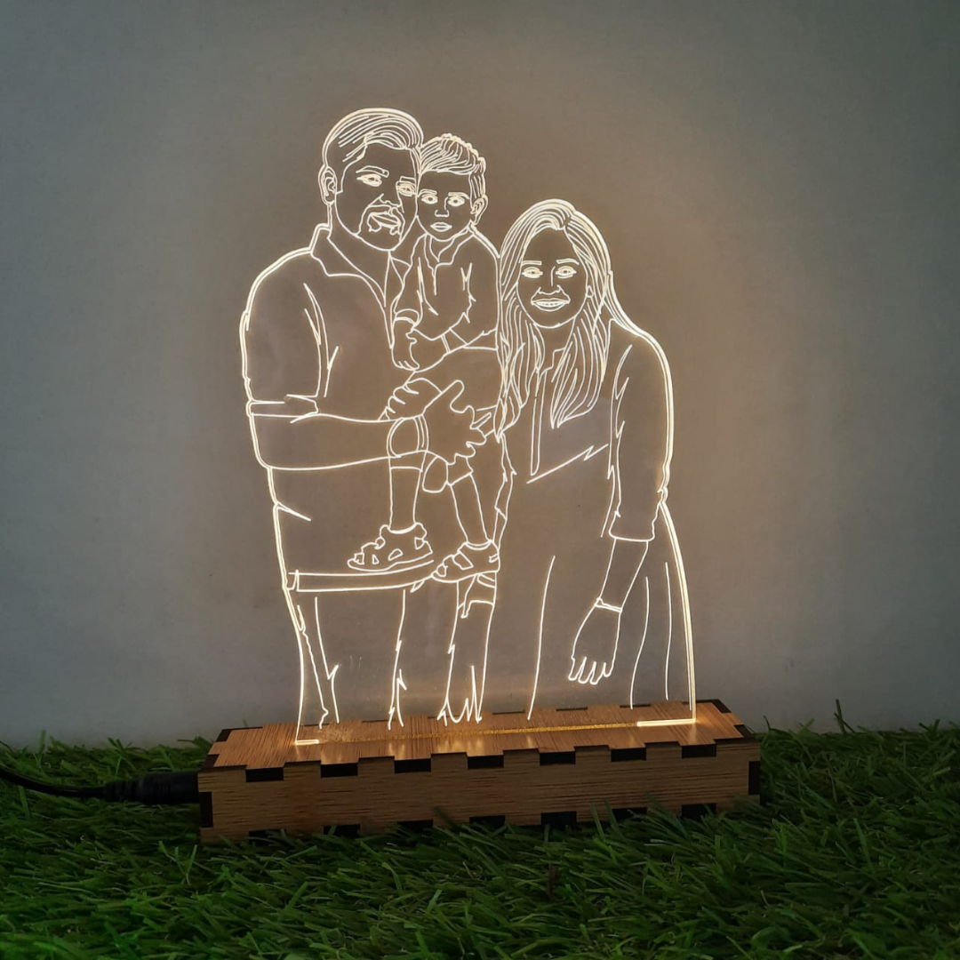 PREMIUM SKETCH ILLUSION LAMP