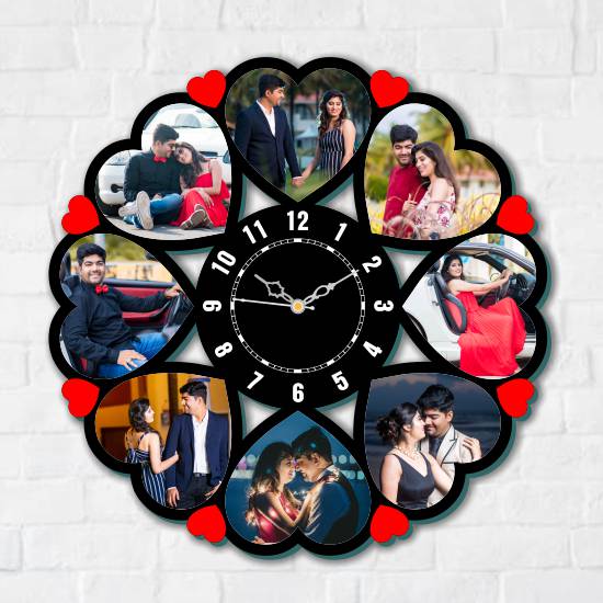 HEART WALL CLOCK