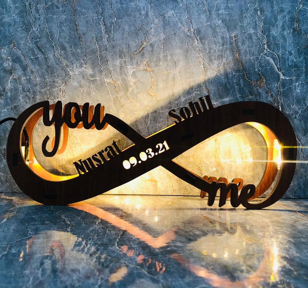 YOU-ME INFINITY LOVE LAMP