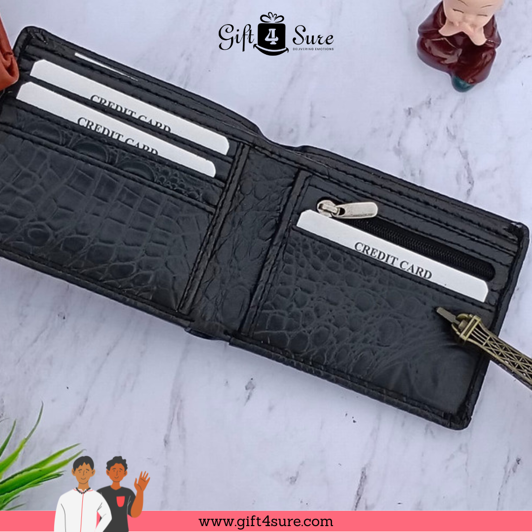 LEATHER CROC MEN’S WALLET 3.0