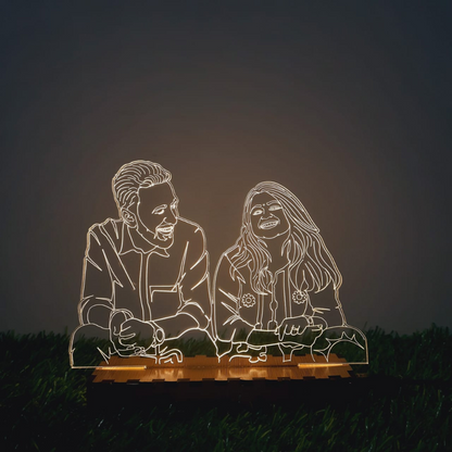 PREMIUM SKETCH ILLUSION LAMP