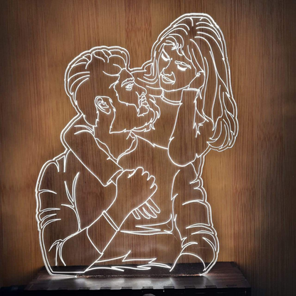 PREMIUM SKETCH ILLUSION LAMP