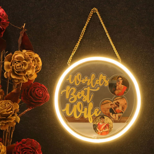 WORLD'S BEST WIFE NEON LED